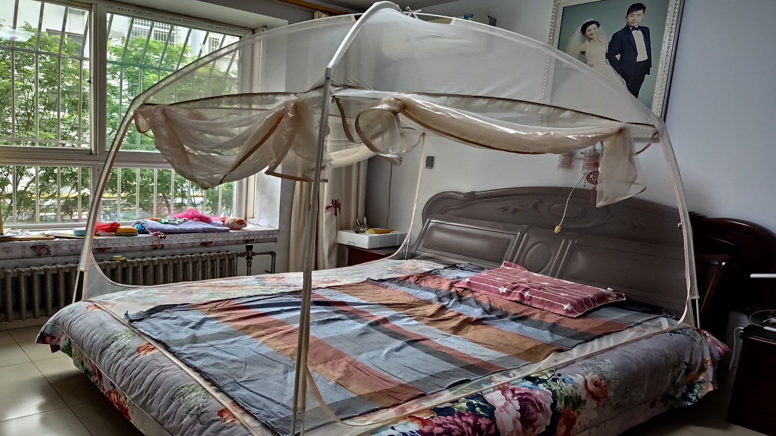 防灰尘蒙古包蚊帐,a类夏季蒙古包蚊帐