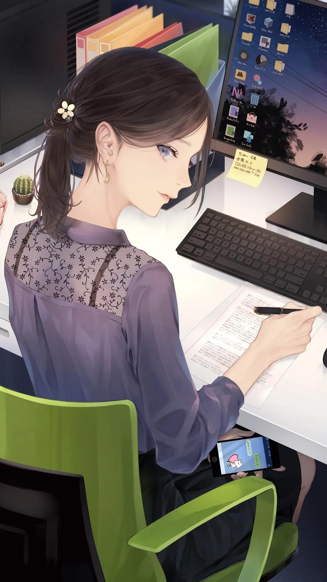 温柔御姐壁纸高清暖色系,御姐范壁纸超清