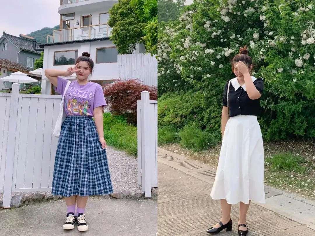 身材“偏胖”的女人穿衣要注意这4点，臃肿不清爽，看着就显壮