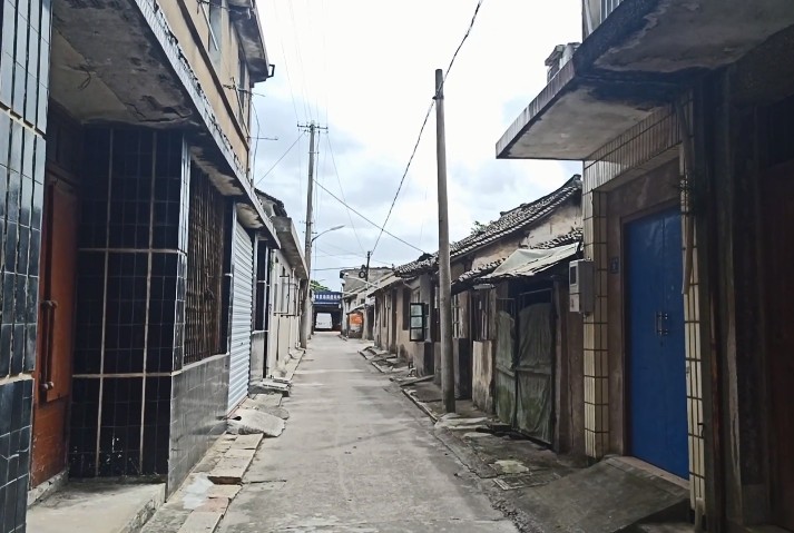 曾经繁华的街道老街,以前平湖建国路老街的样子