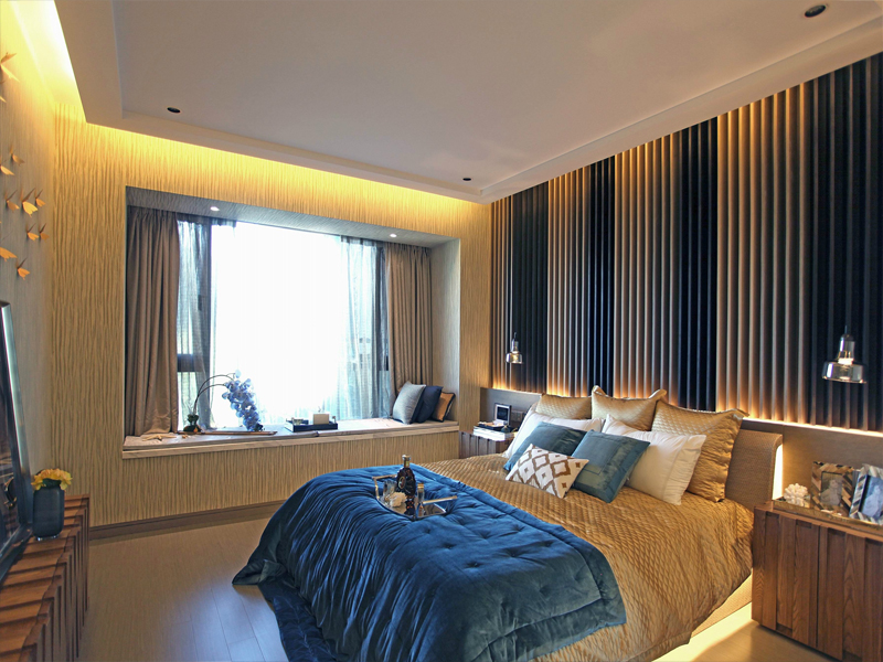 卧室灯推荐现代简约有设计感,卧室屋顶灯设计