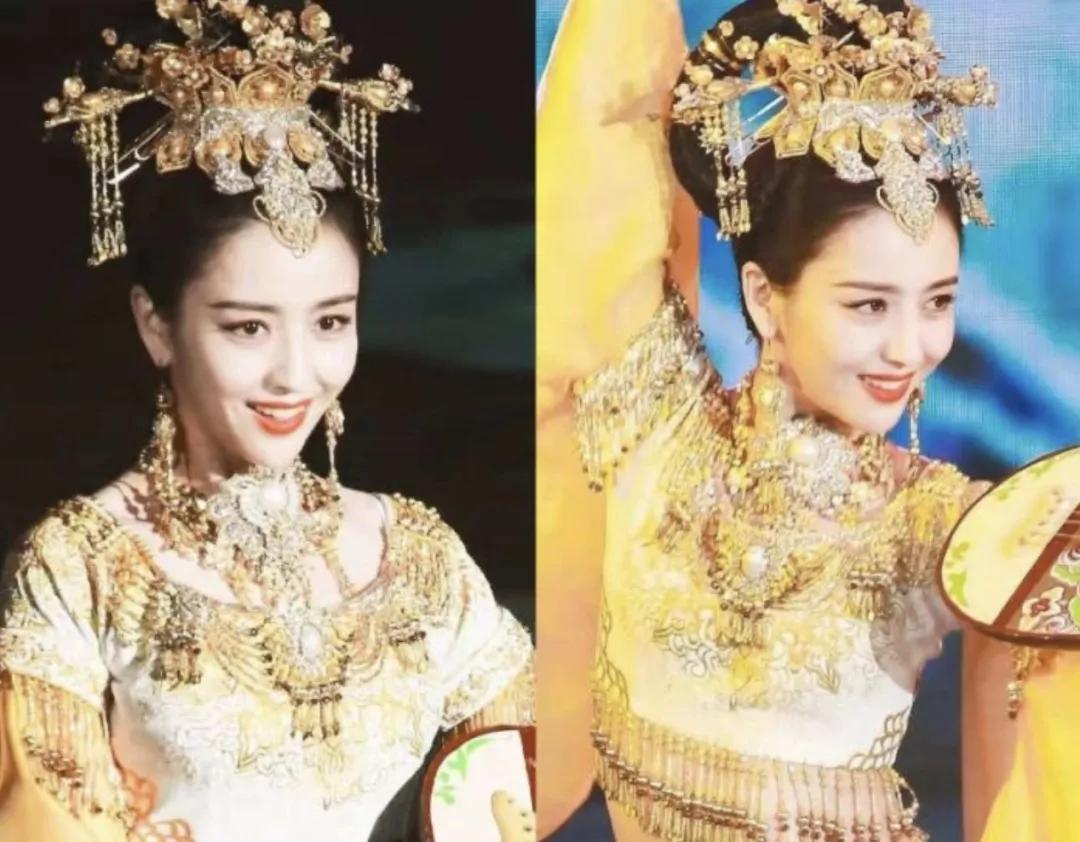 佟丽娅将任春晚主持，却被质疑稳输董卿？但在妆容上她确实赢了..