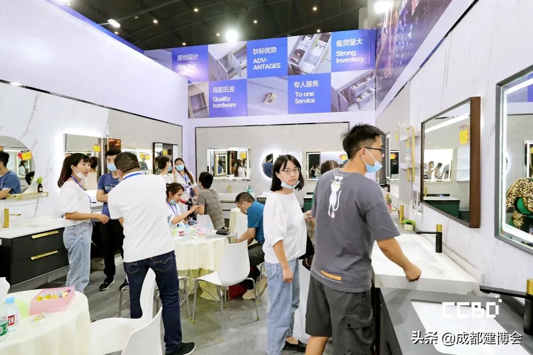 首届成都浴室柜博览会,成都建博会卫浴主题展区