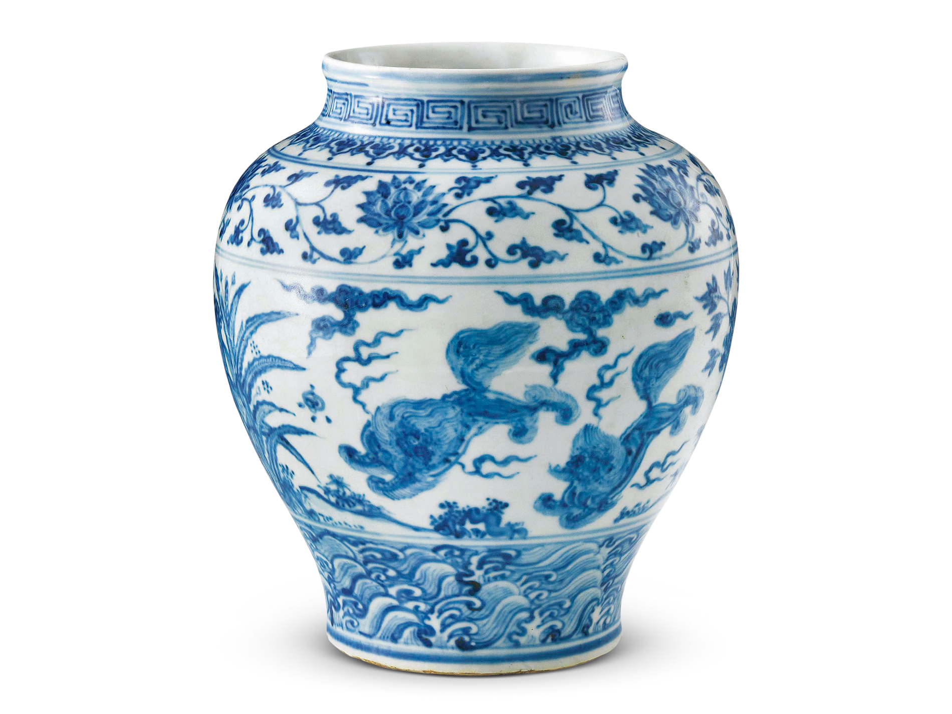 明代各时期的青花瓷都有什么特征,明崇祯时期青花瓷器底部的特点