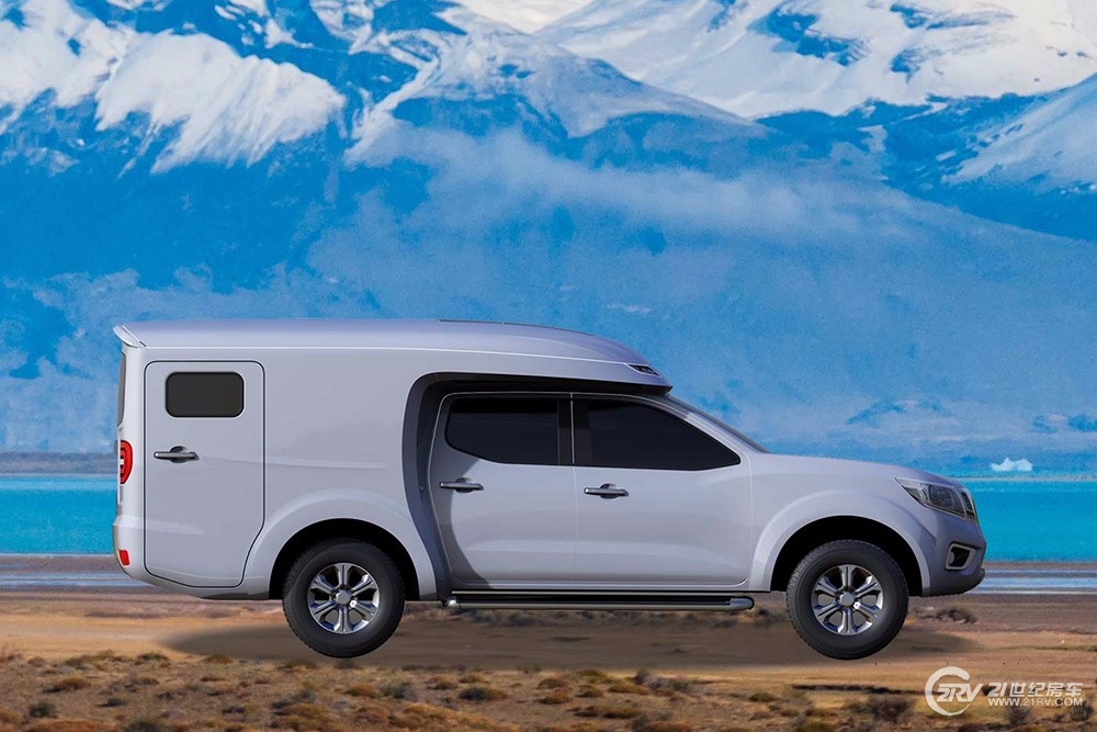 四驱越野五座硬升顶皮卡房车,尼桑升降顶越野皮卡房车