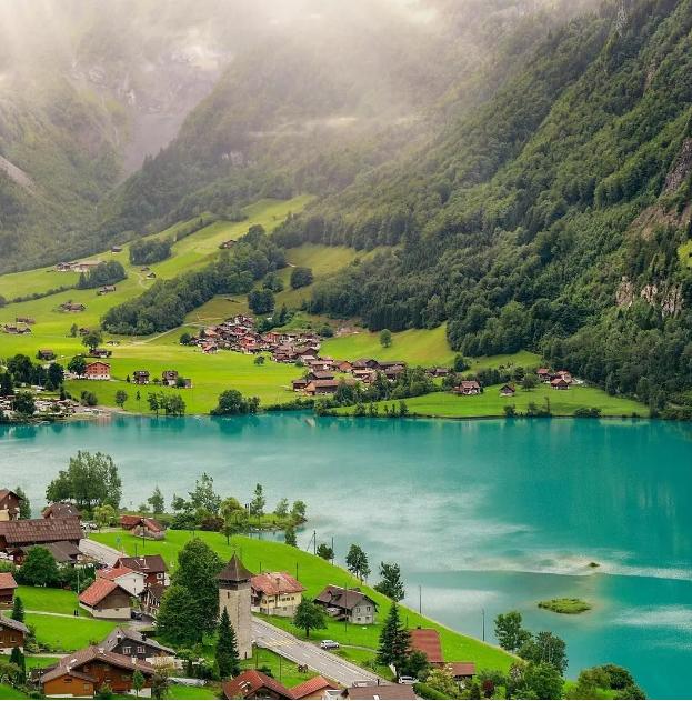 爱的迫降瑞士拍摄地,爱的迫降最后镜头瑞士取景