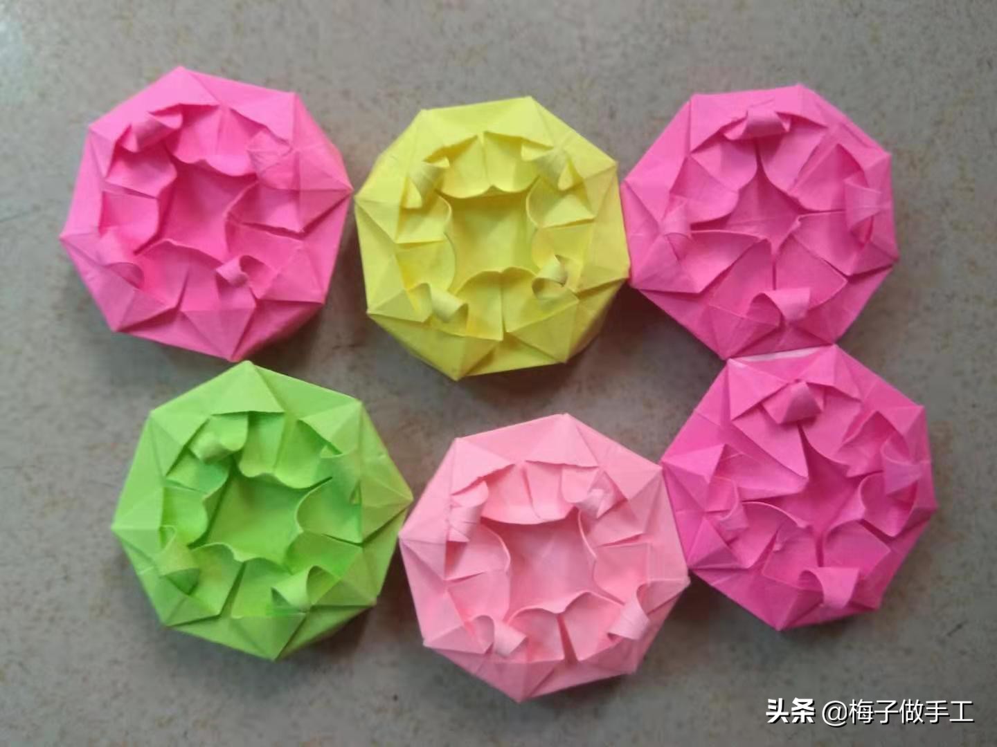 过年折纸手工灯笼简单又漂亮,中秋花灯折纸教程