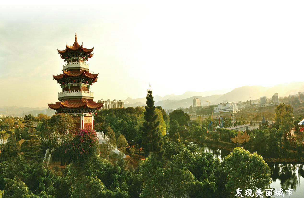 红河开远景点,红河开远美女