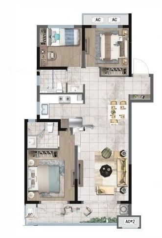 惠济区绿都青云叙四期,惠济区绿都青云叙128户型