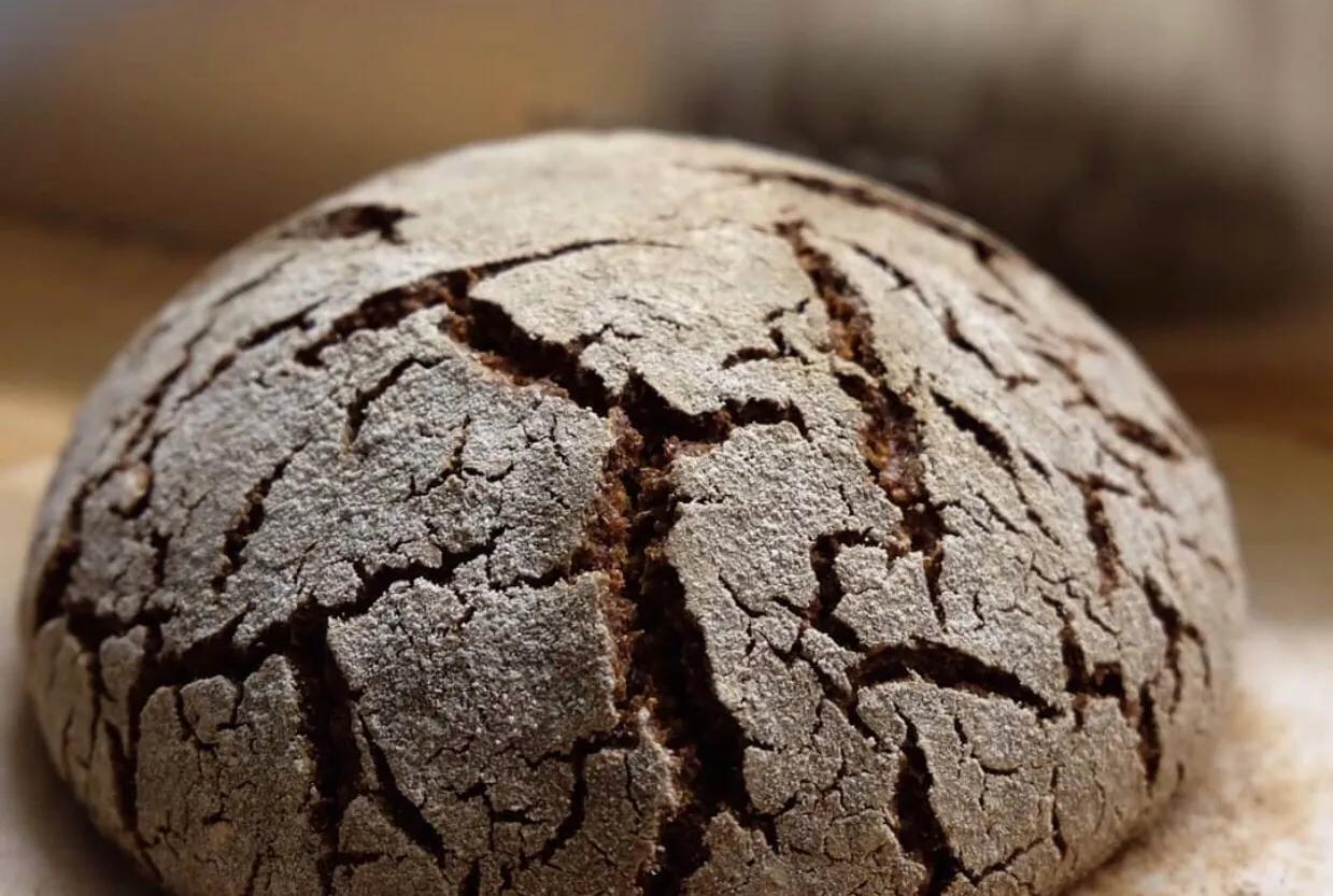 健身无糖全麦圆形面包,健身面包全麦做法