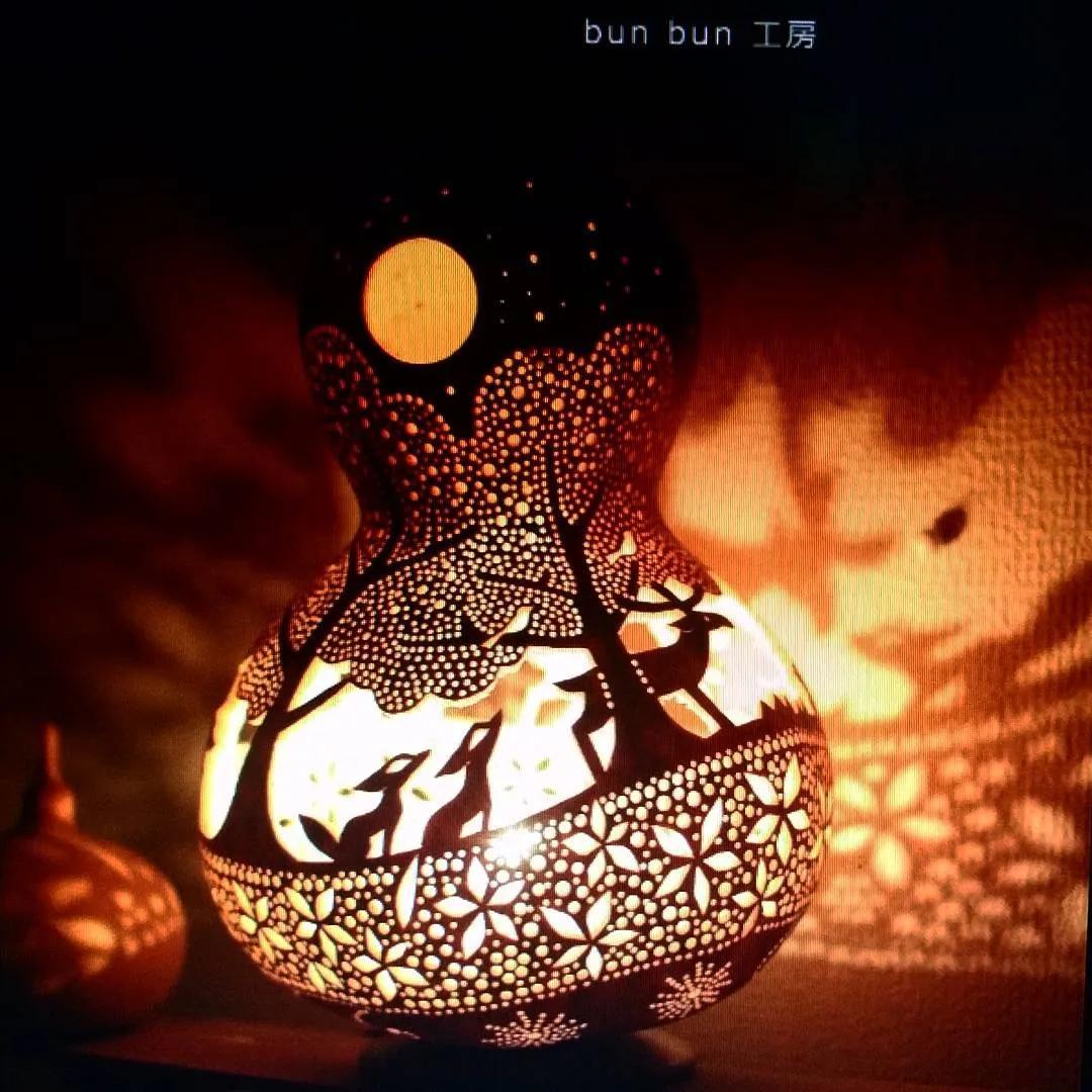 日本主妇用葫芦做灯,一个卖出1000高价:精致的手作真值钱