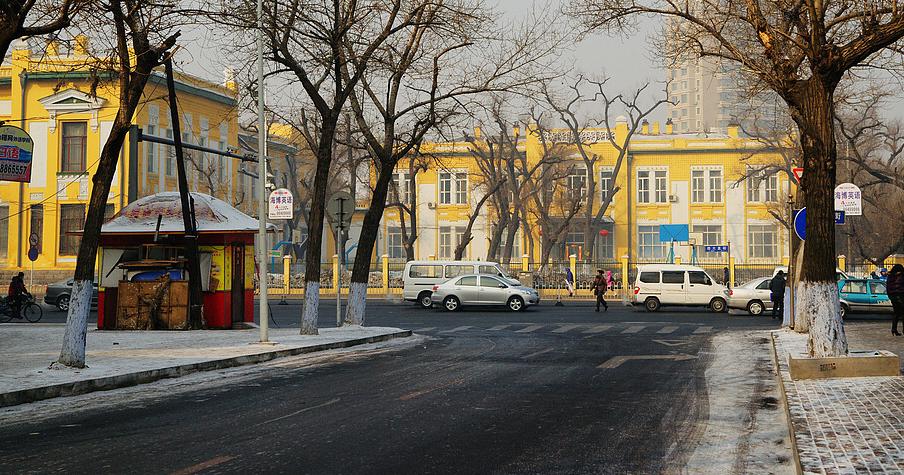 哈尔滨市最美的中学,洗尽铅华芳华依旧