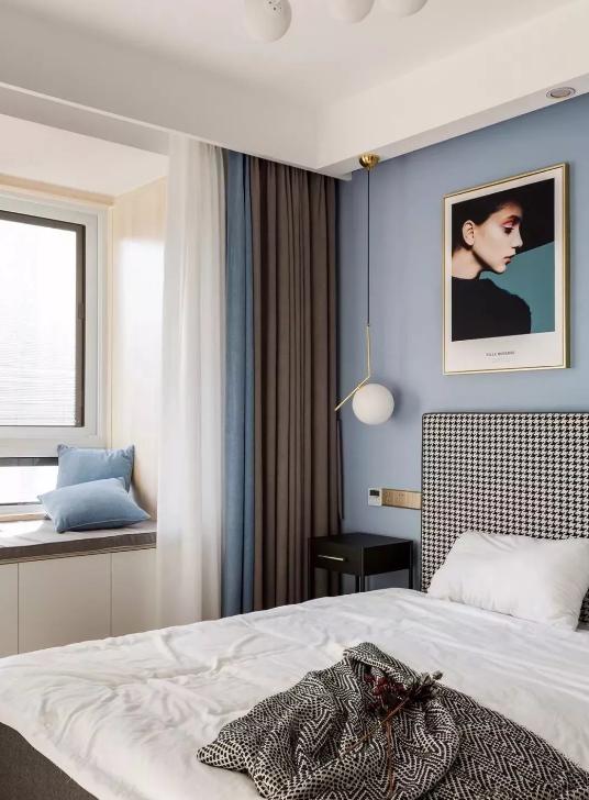 青春少艾甜而不腻的家!力高110㎡北欧风