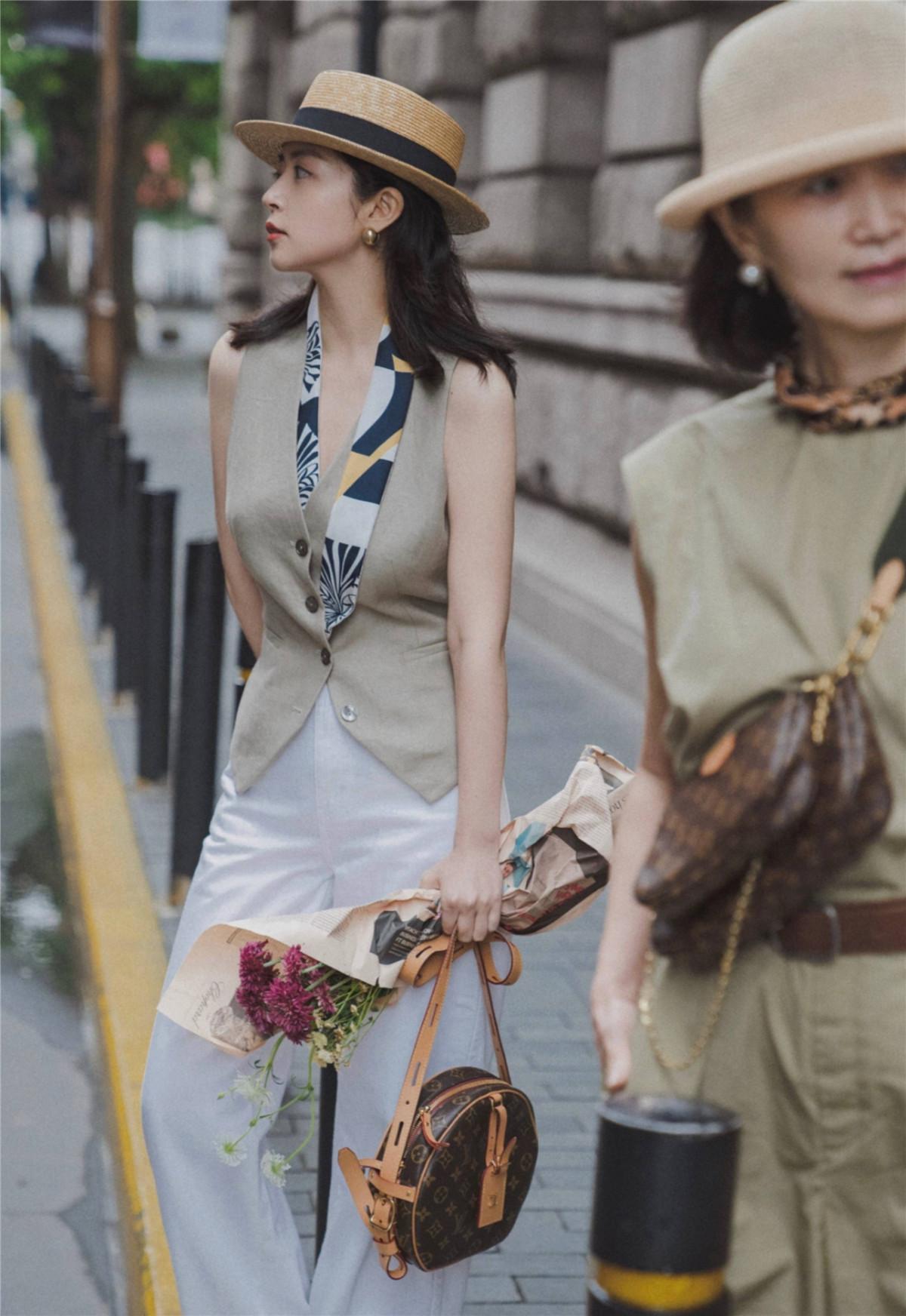 三木绿色搭配,抹茶绿显白发色