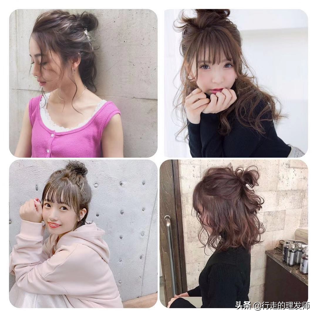 适合女生圆脸的发型的剪发教程,修饰脸型的发型剪发教程