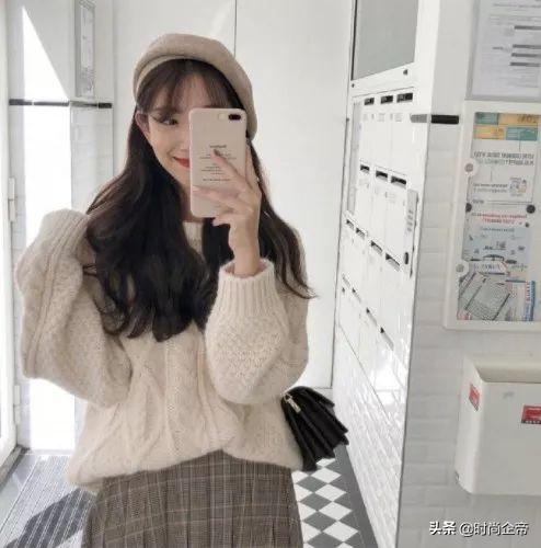 最近很火的空气刘海发型,减龄空气刘海发型