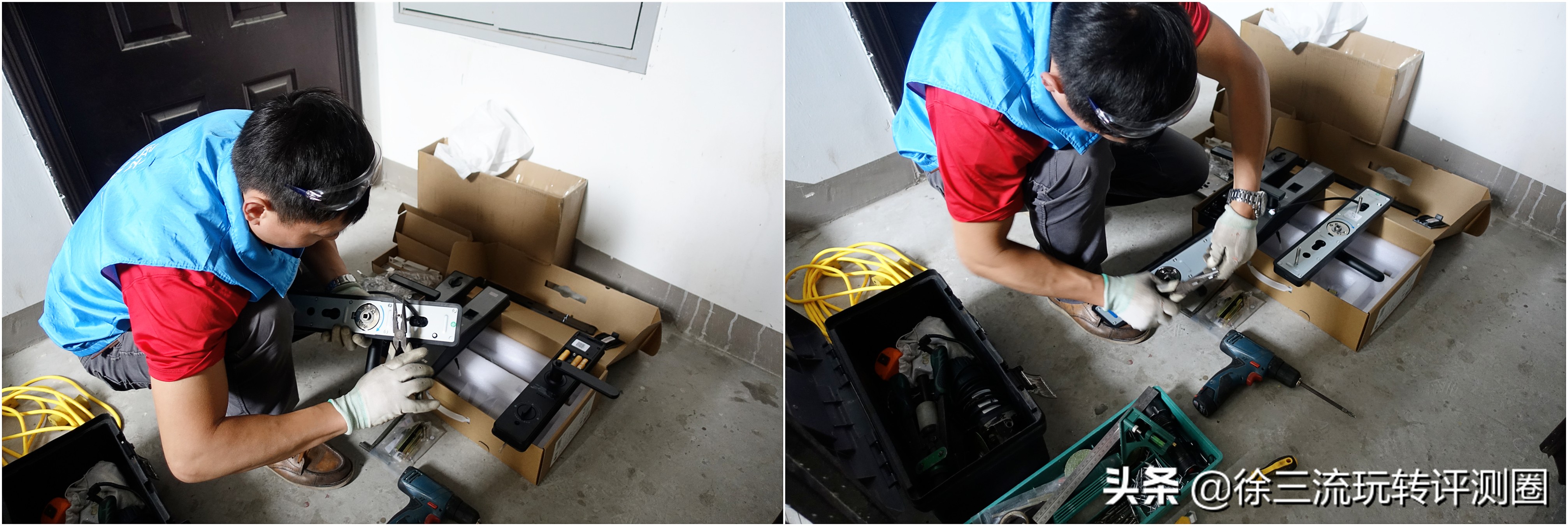 这把指纹锁不得了，内置天猫精灵AI模块，说句话就能开锁