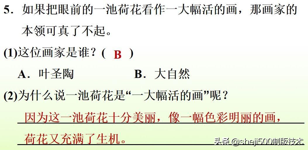 部编版三年级下册语文3荷花讲解,三年级下册部编语文荷花教学视频