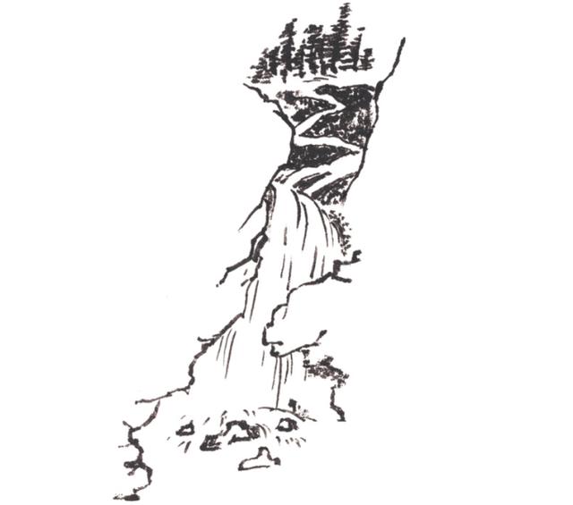 画山教程,学习画山的各种画法