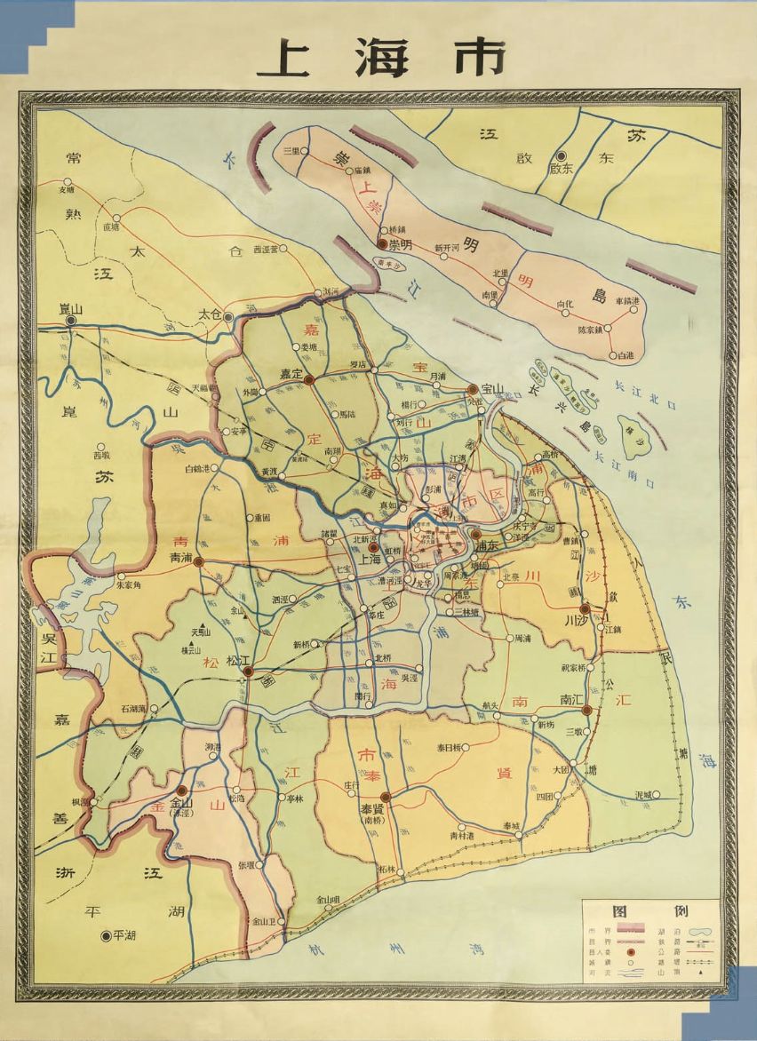 上海市行政区划地图,上海市行政区划地图高清版