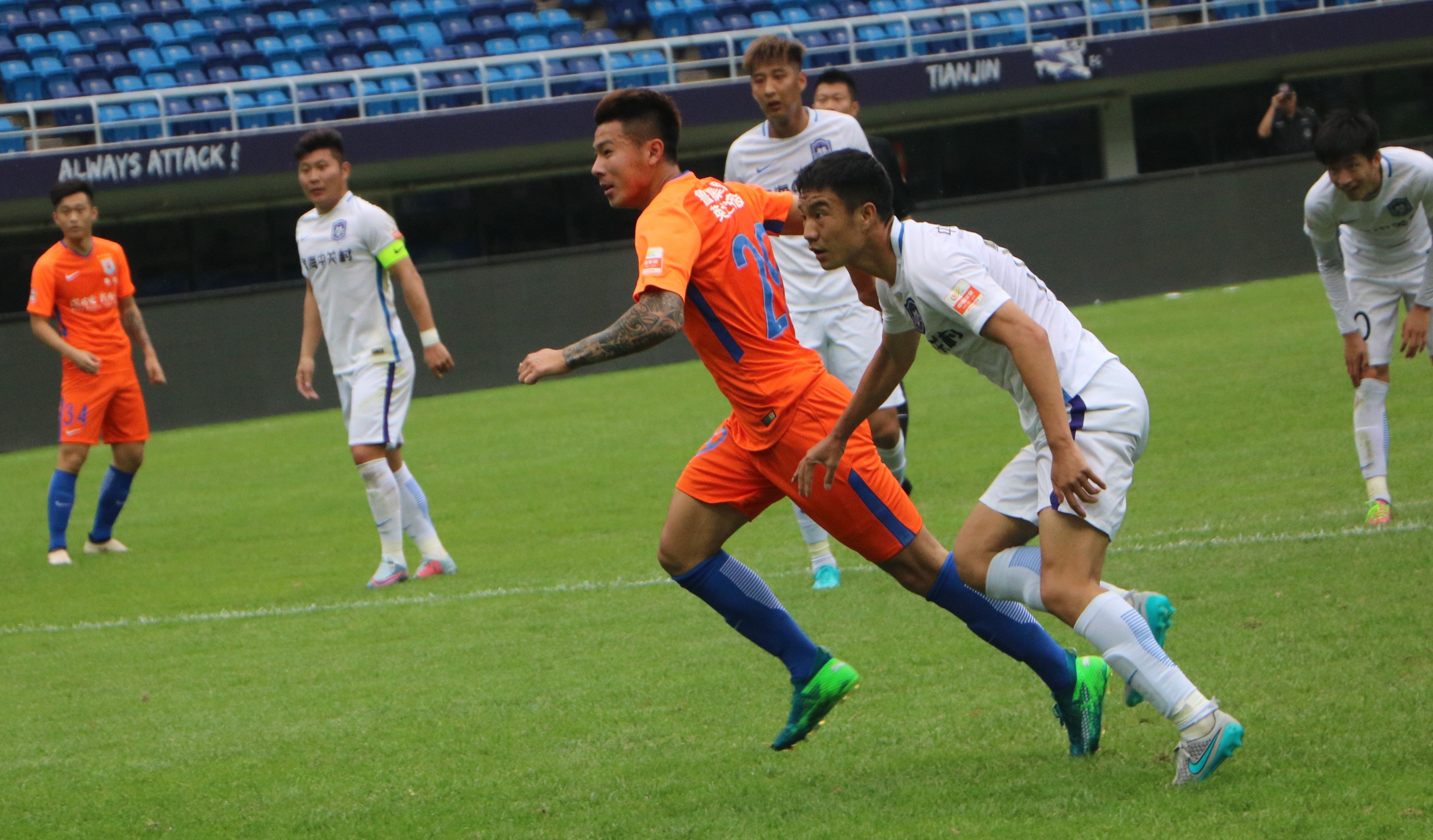 三届预备队射手王告别鲁能！预备队进球过百，成源加盟淄博蹴鞠