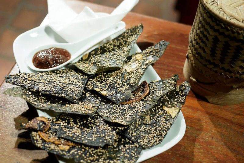 老挝好物推荐,老挝有什么好吃的青苔