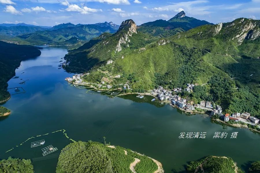 清远高山上的绝美湖泊,广东清远绝美湖泊