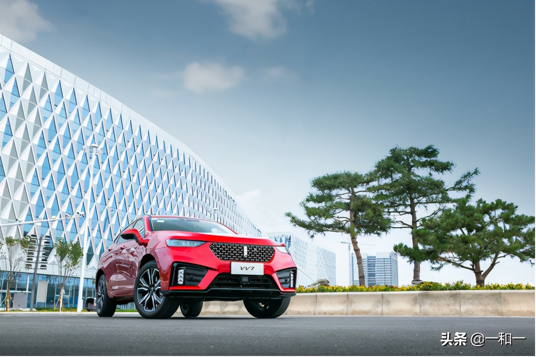 vv7和各大suv对比,最近几年唯一外观惊艳的车是vv7