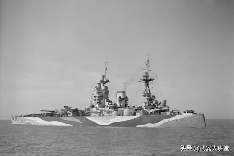 406毫米主炮,巨炮的代表,七巨头之一的英国纳尔逊级战列舰