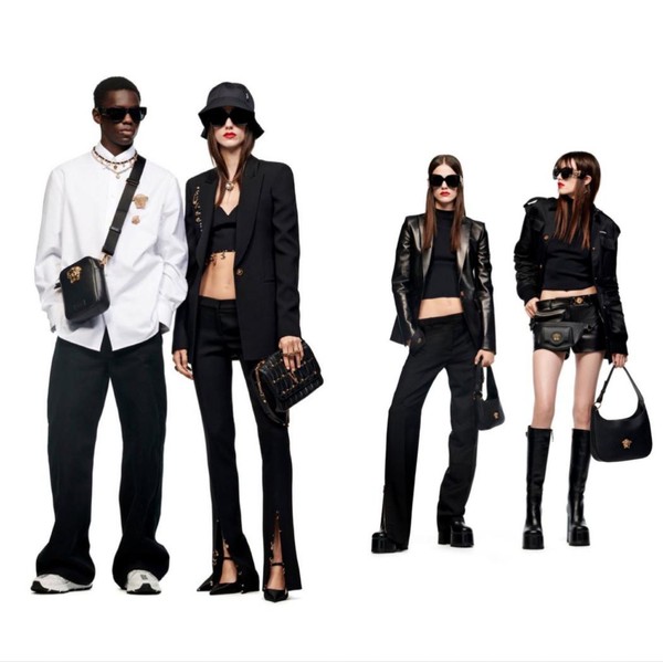 versace范思哲2023春夏成衣秀场,范思哲versace奢侈品