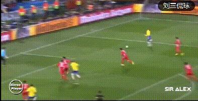 绝对意义上的零角度进球，本人至今只见过这4个