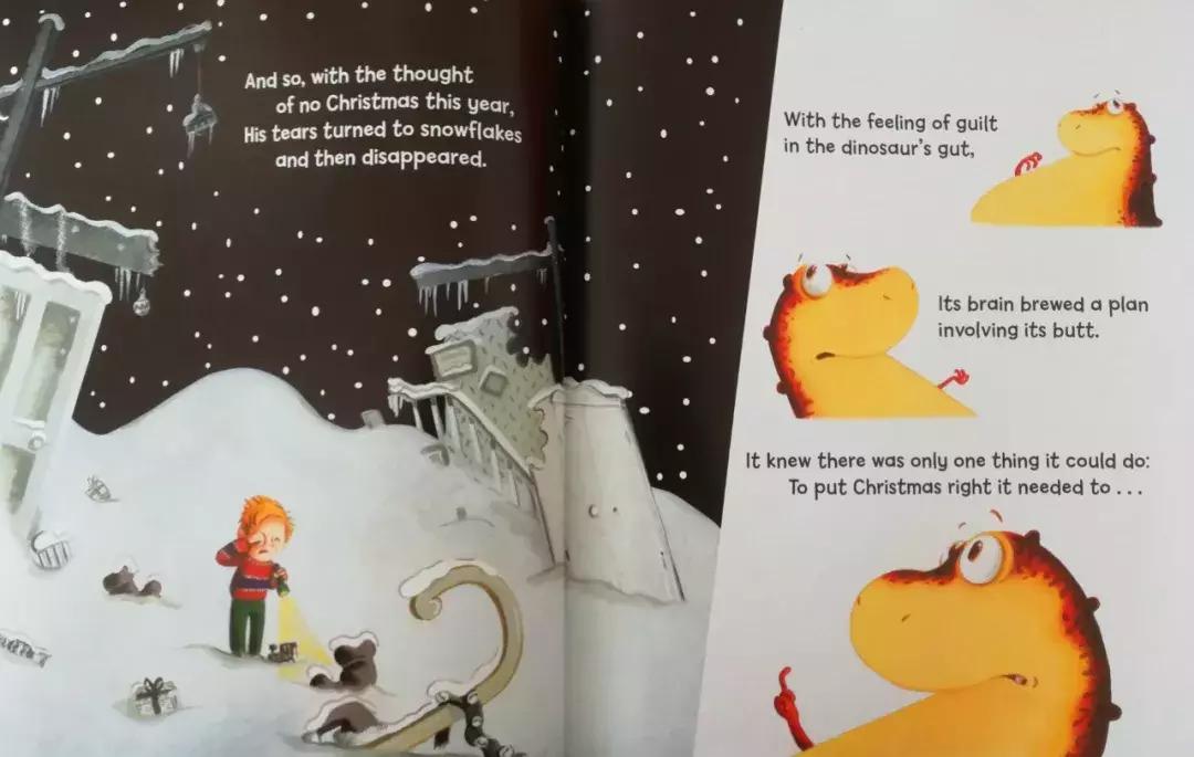 有声英文绘本｜便便恐龙之TheDinosaurthatPoopedChristmas