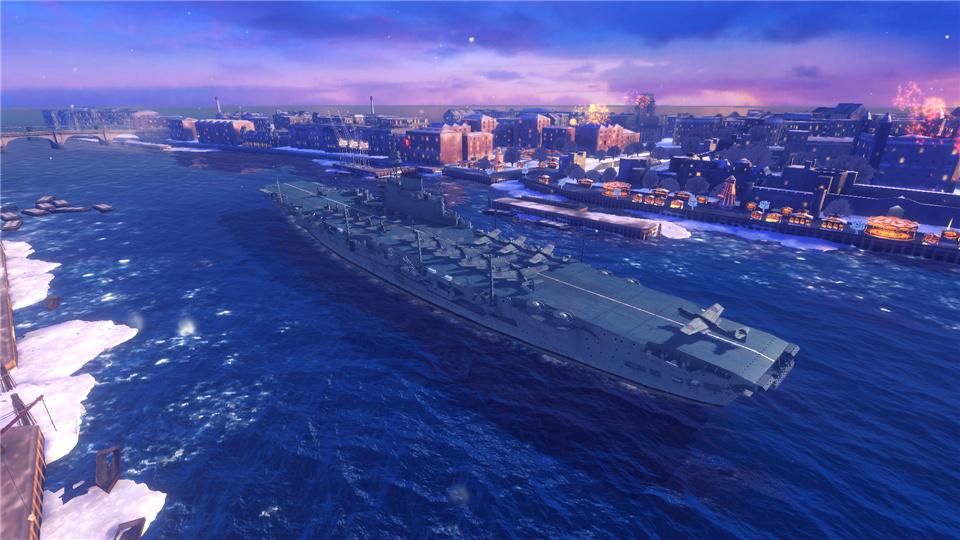 战舰世界闪击战：橡木之心，荣耀出击！Y系航空母舰抢鲜体验