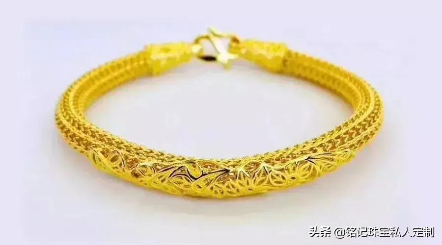 黄金贵妃手镯变形怎么自己修整,黄金手镯变色了怎么回事