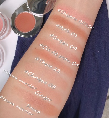 lagirl腮红土色,特显白腮红