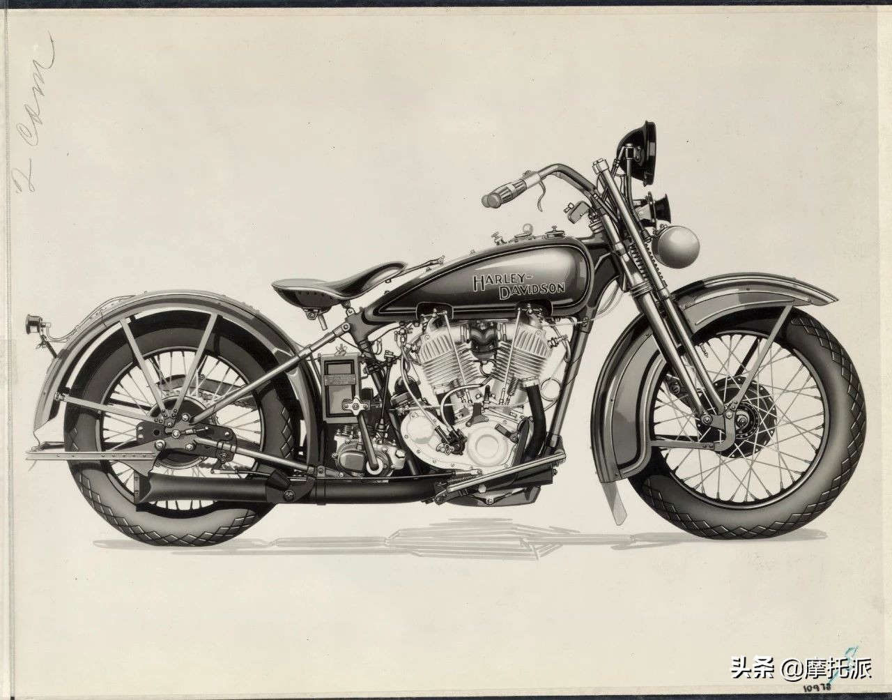 哈雷戴维森成长历程,最早的哈雷戴维森
