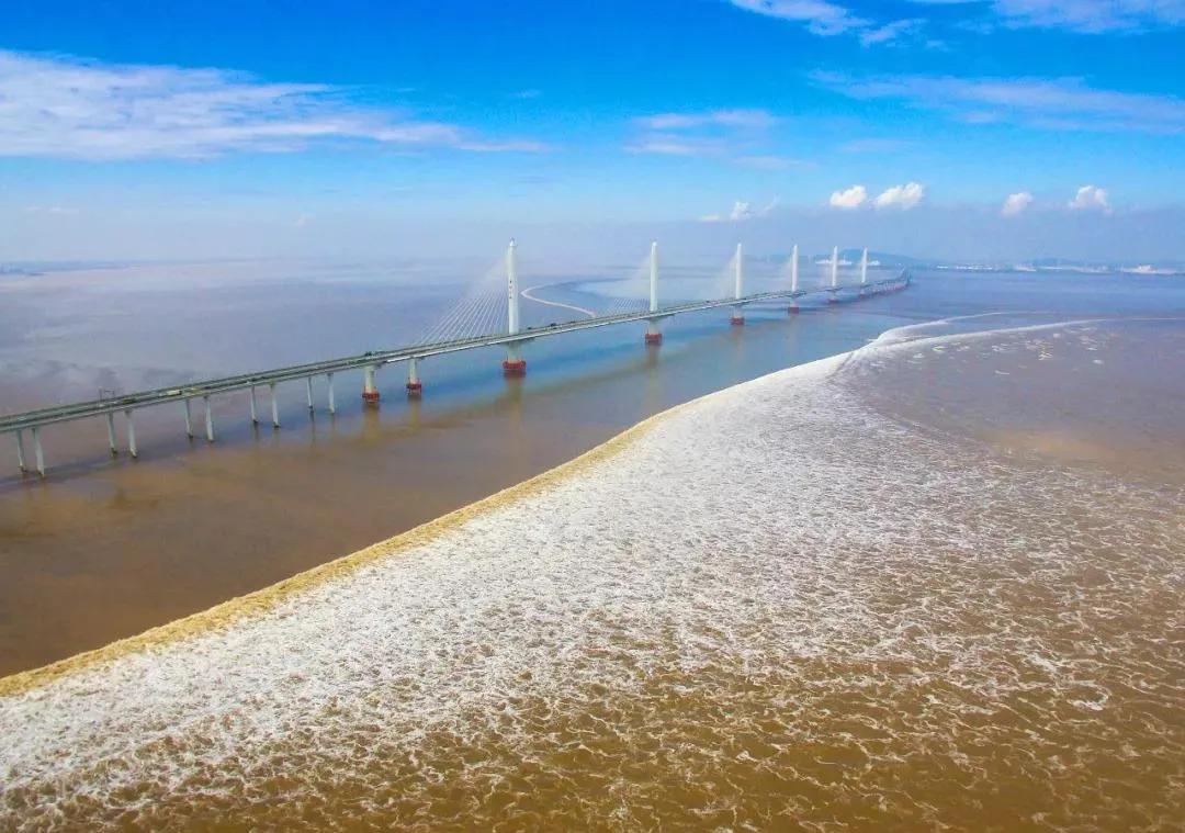 杭州湾风景,杭州湾海天一洲风景区