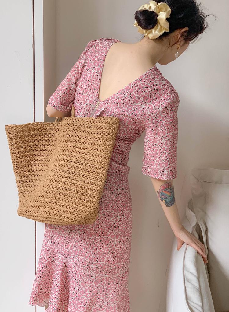 法式赫本风真丝高级感,法式复古大码真丝