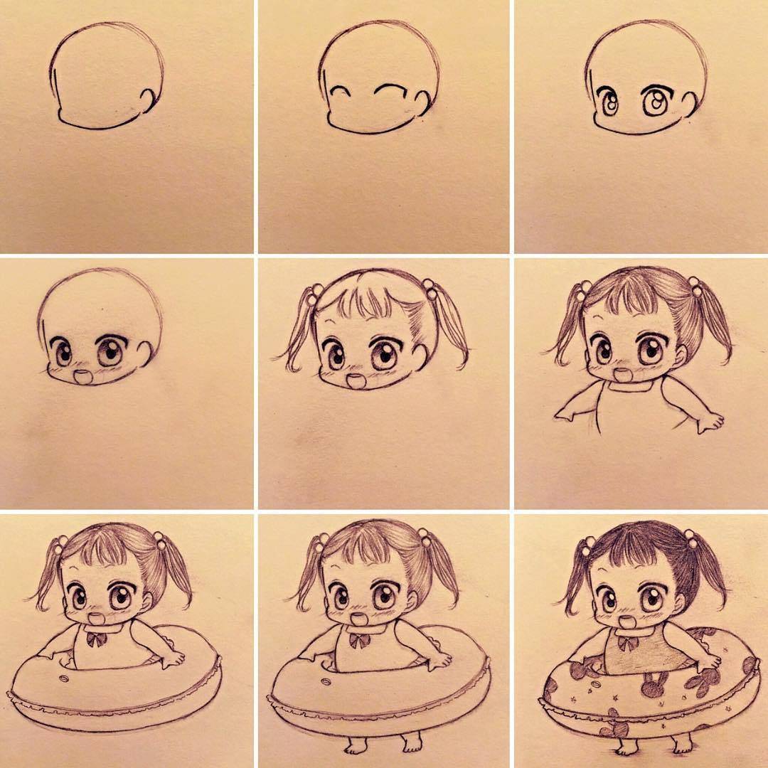 比较简单的动漫人物画法,动漫人物不会画怎么办