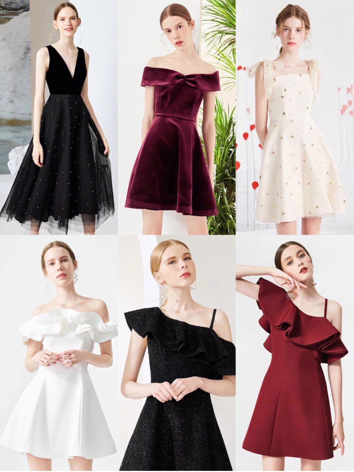 年会穿什么礼服最好看,公司年会晚礼服紫色