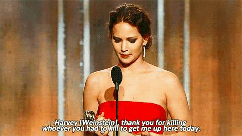 22岁成奥斯卡影后，邓紫棋唱主题曲，金主倒台的詹妮弗劳伦斯受嘲