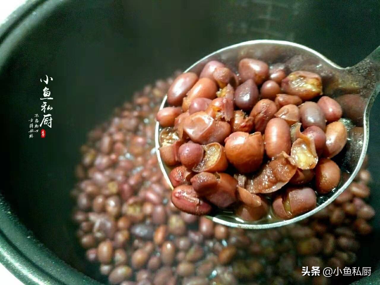 红豆加糯米软糯香甜,1碗糯米1个鸡蛋