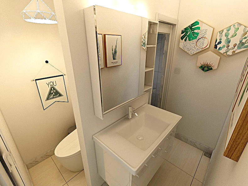 卫生间4平方可以干湿分离不,4平米的卫生间也能干湿三分离