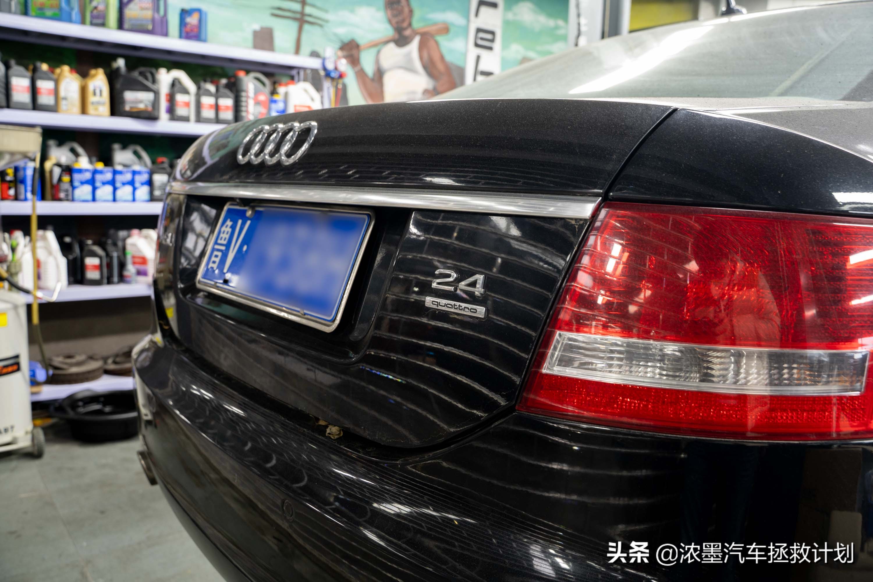 奥迪a6发动机大修全过程,翻新奥迪a6大修发动机