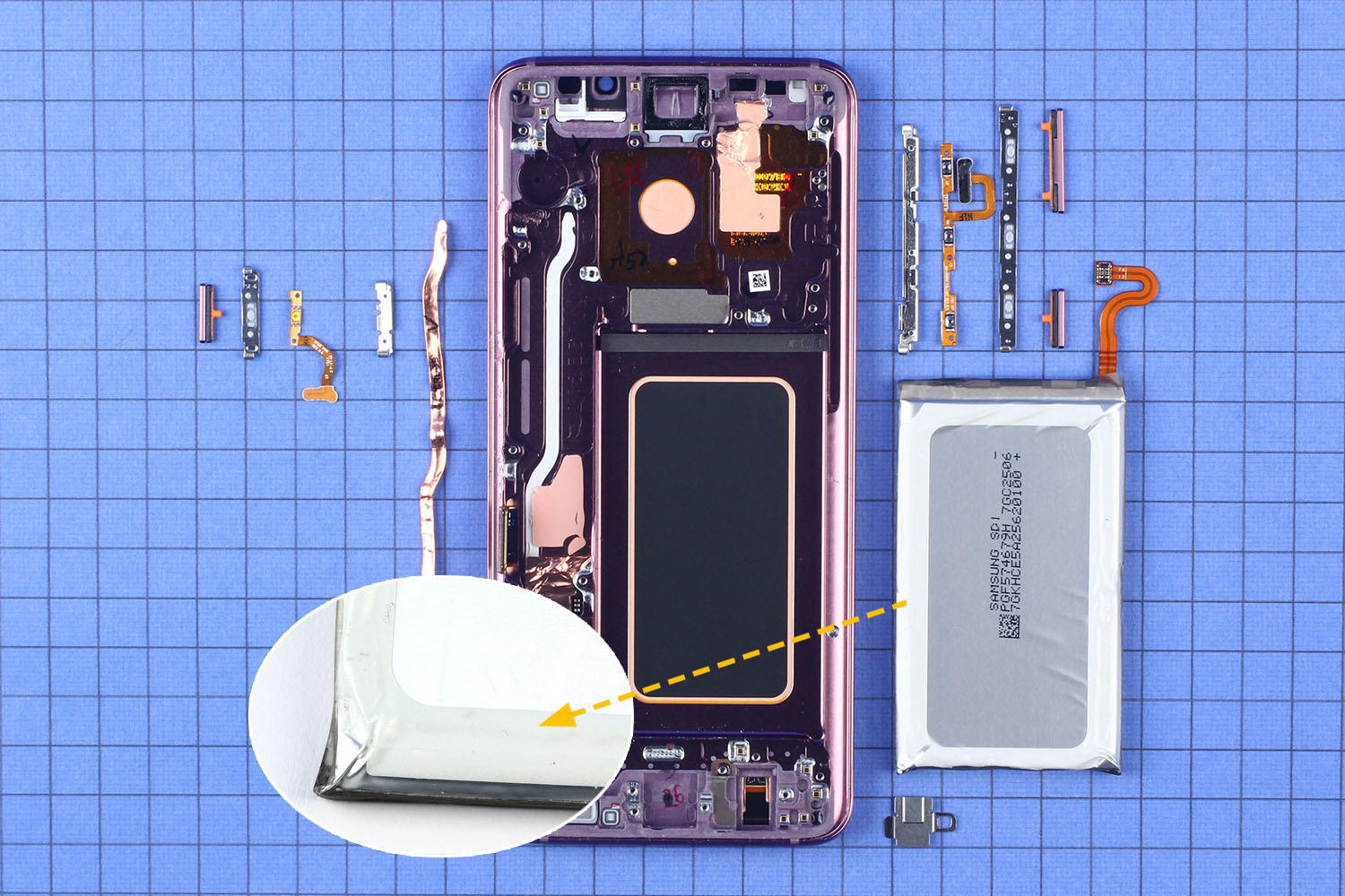 s9可变光圈拆解,三星s9光圈测评