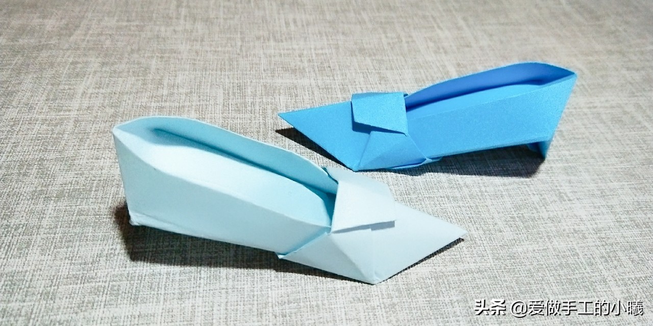 折纸鞋子简单又漂亮教程,鞋子折纸教程简单易学
