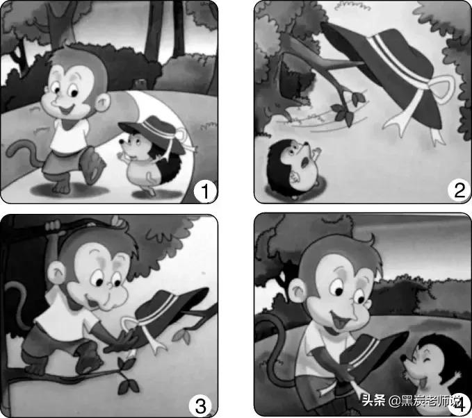 二年级期末常考看图写话与答案,二下语文分层卷第一单元看图写话