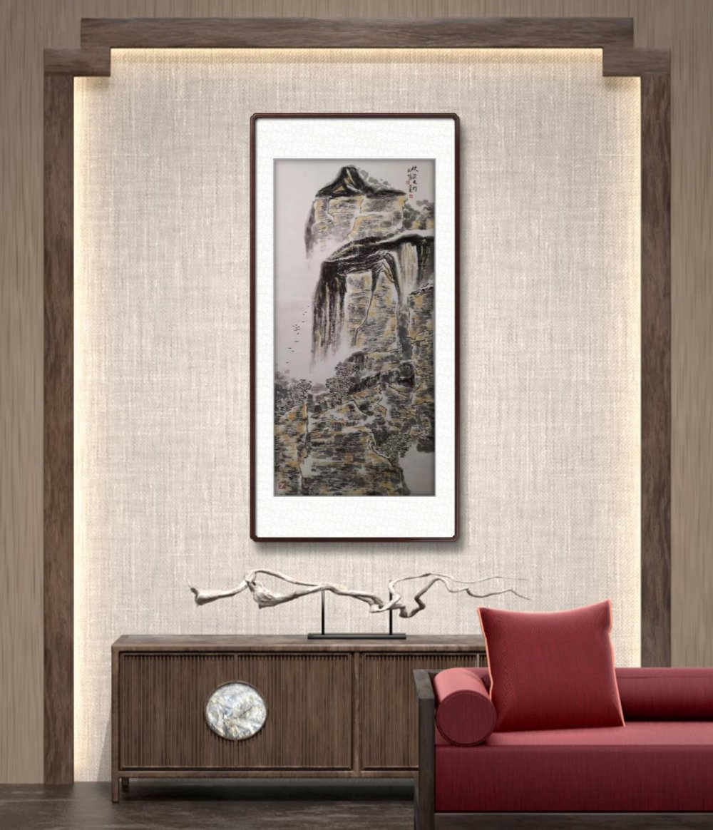 书法作品欣赏心中若有桃花源,历代名家绘画桃花源图