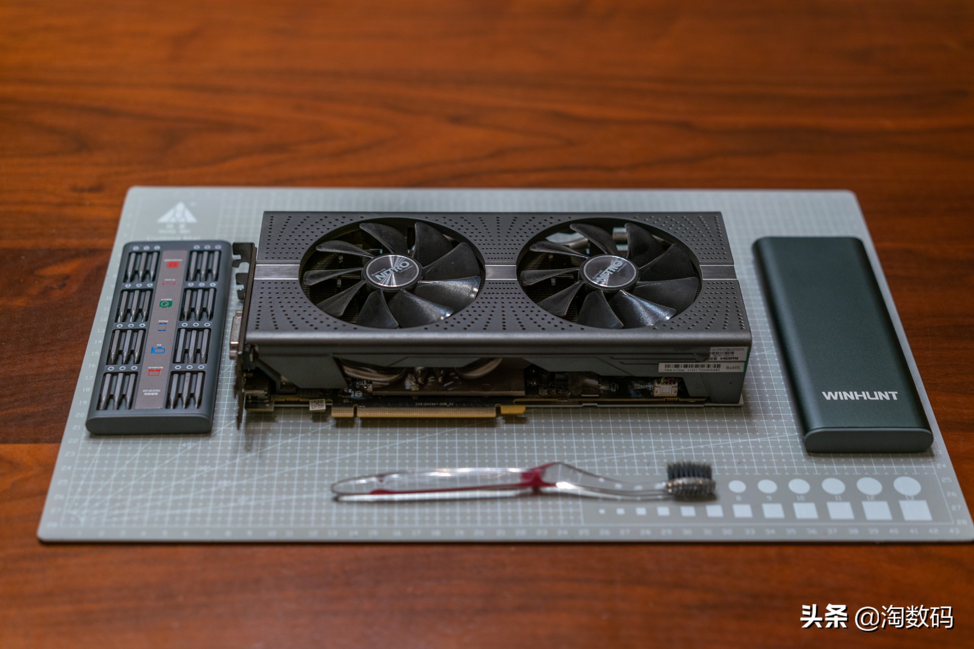 矿圈挚爱：蓝宝石RX5808GB超白金OC限量版，清理翻新测试晒个单