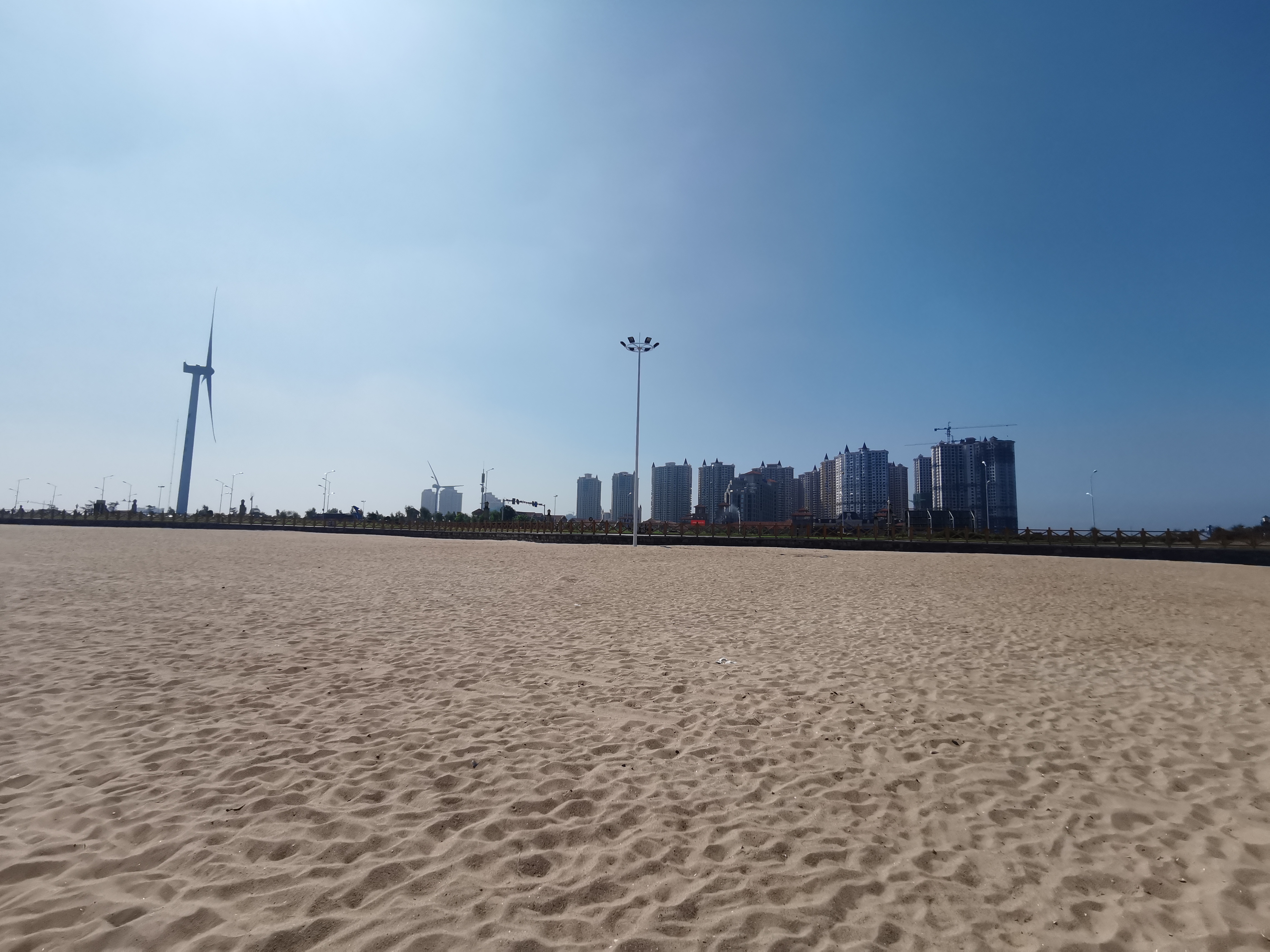 威海哪里沙滩细,威海银沙海滩